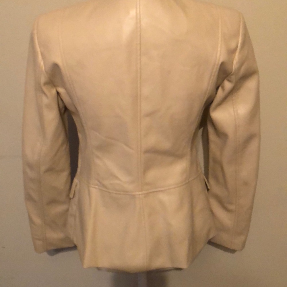 Dnky (nwot)faux leather jacket, light tan, xs - Picture 7 of 11